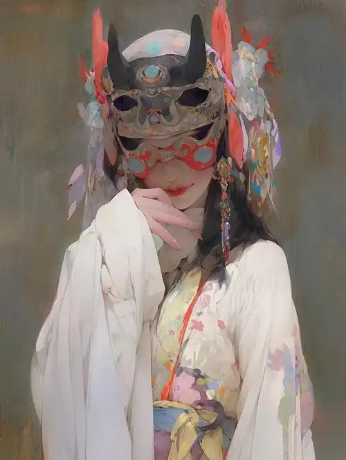 伪物语动画海报